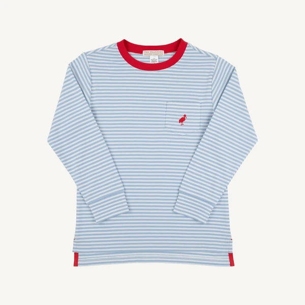 LS Carter Crewneck Barrington Blue Stripe