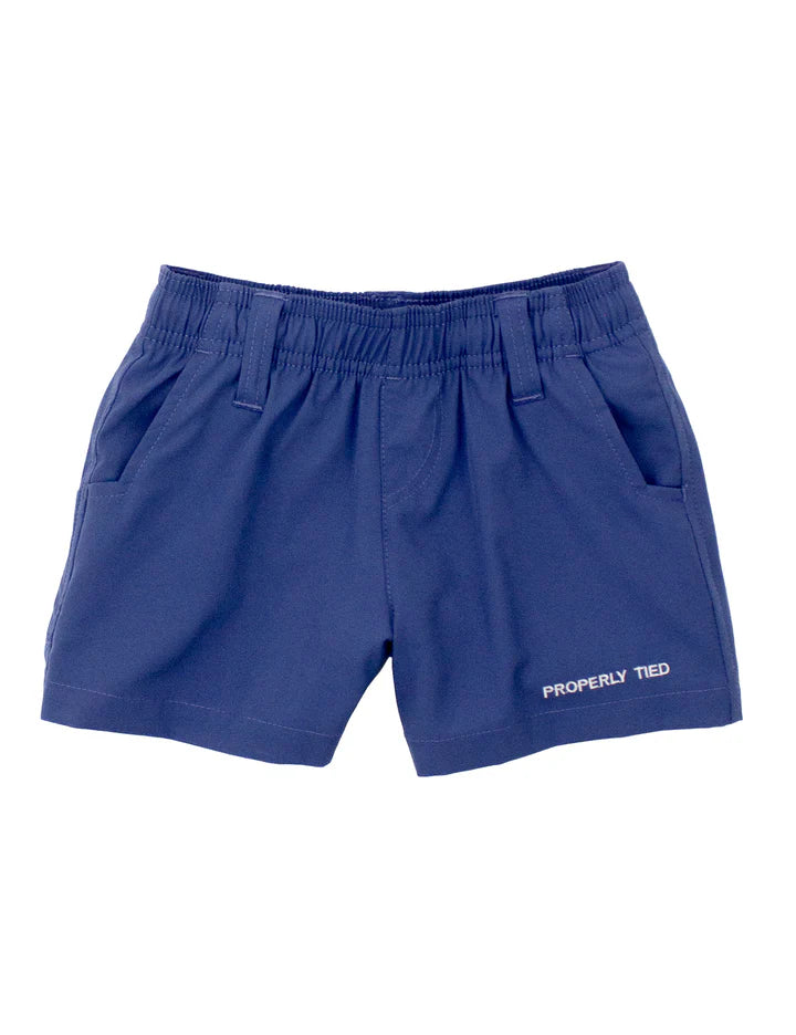 Pintail Short Washed Navy - Born Childrens Boutique