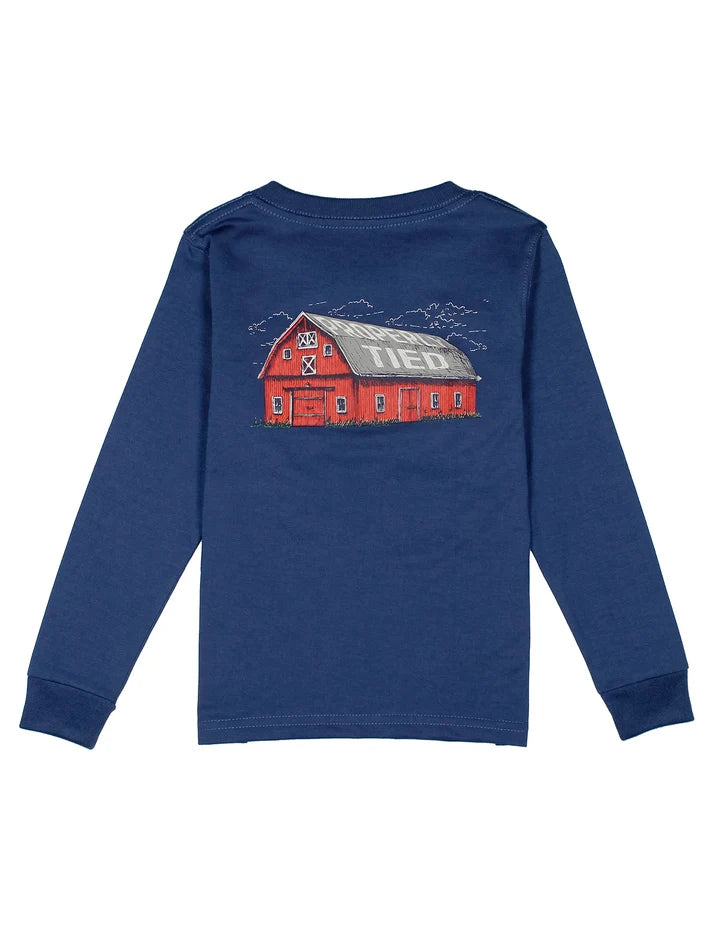 Barn LS River Blue - Born Childrens Boutique