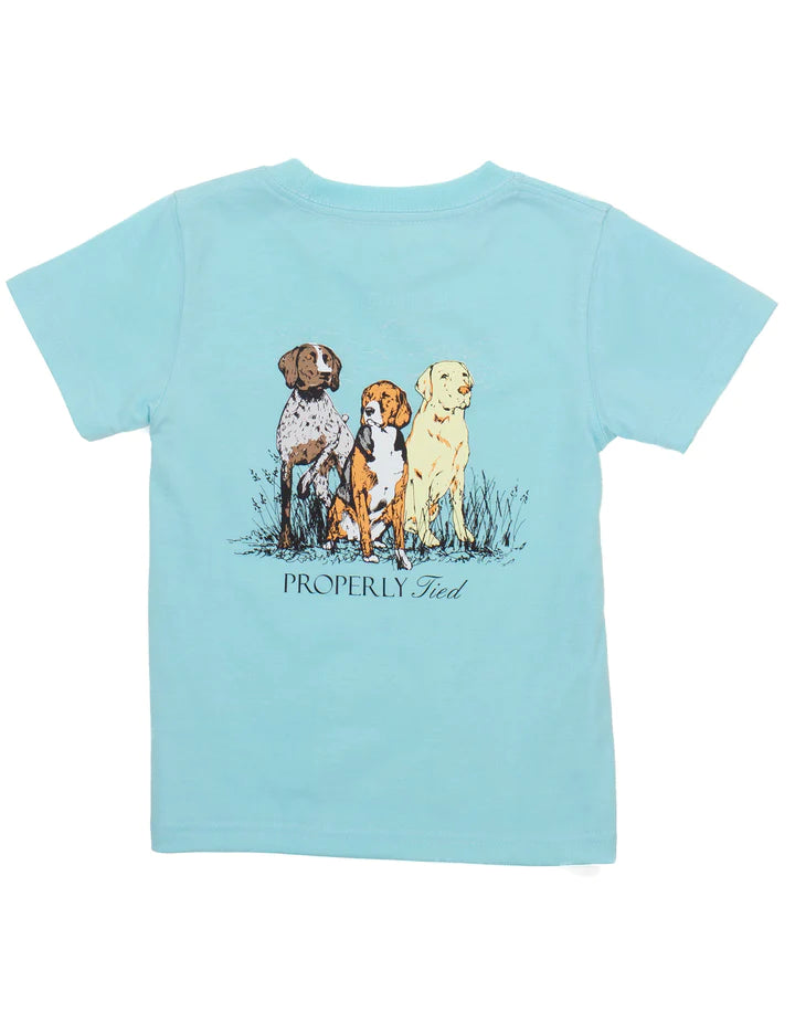 Triple Dog Short Sleeve - Arctic - Born Childrens Boutique