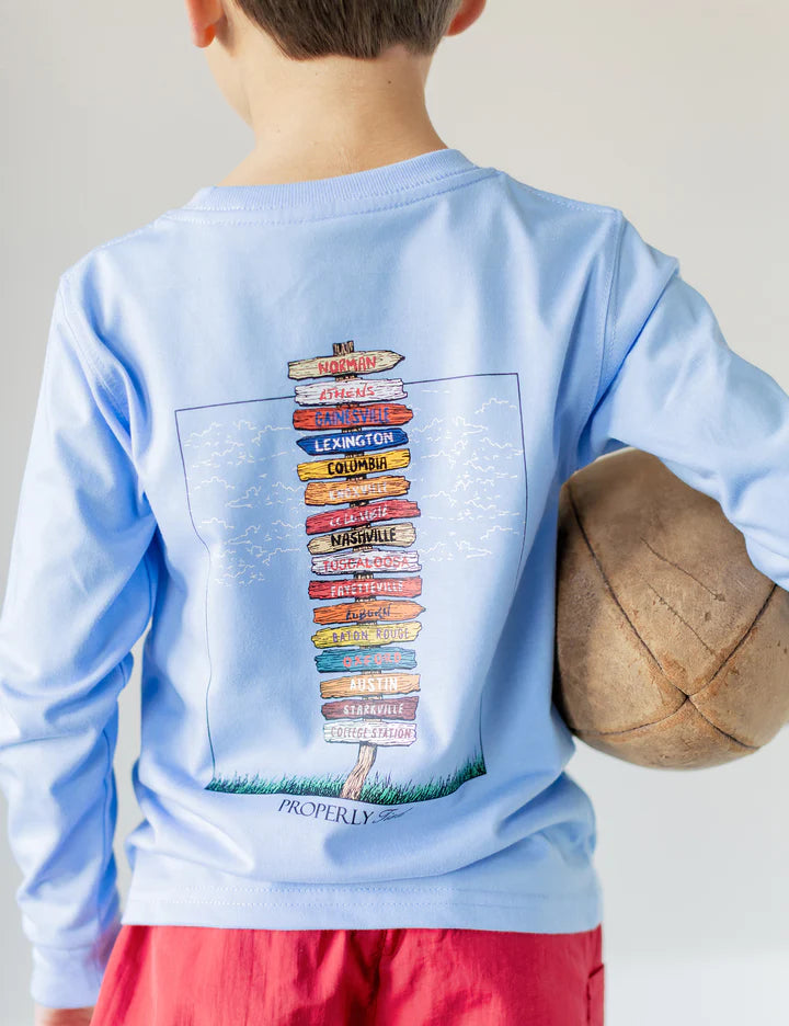 LS Southeastern Showdown LD Light Blue - Born Childrens Boutique