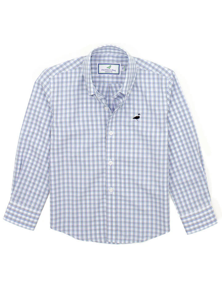 LD Seasonal Sportshirt Slate Lake - Born Childrens Boutique