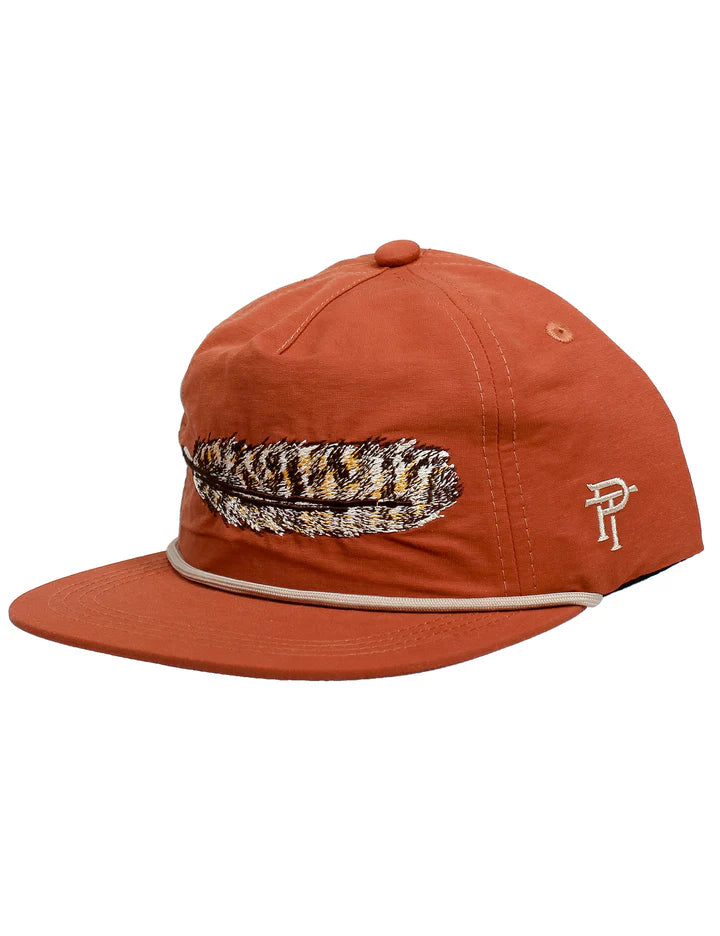 Youth Classic Rope Hat Turkey Feather - Born Childrens Boutique