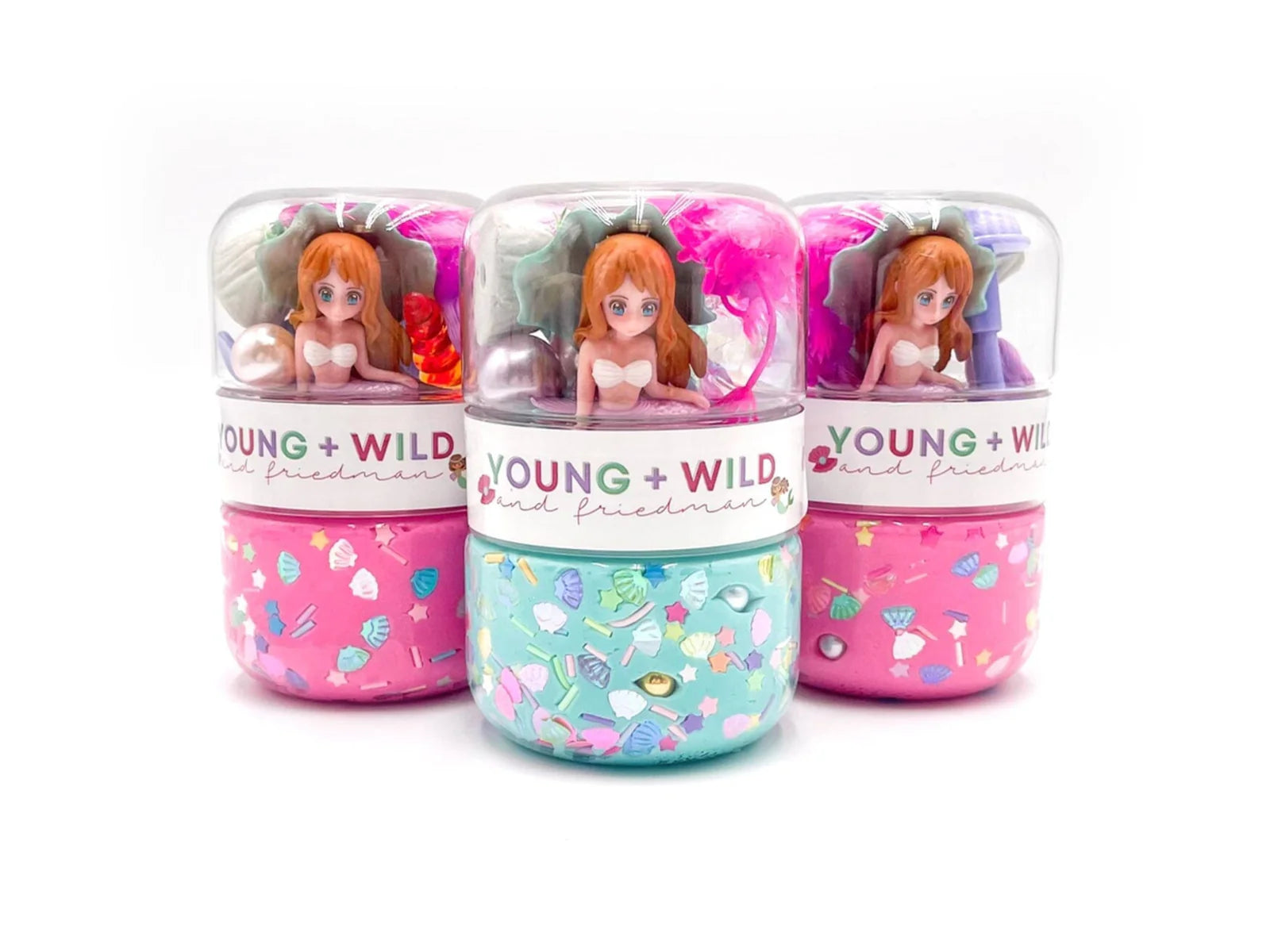 Mermaid Grab & Go Dough Jar - Born Childrens Boutique
