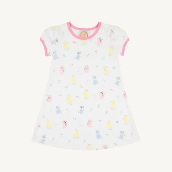 Penny's Play Dress - Spring Spectacular with Hamptons Hot Pink - Born Childrens Boutique
