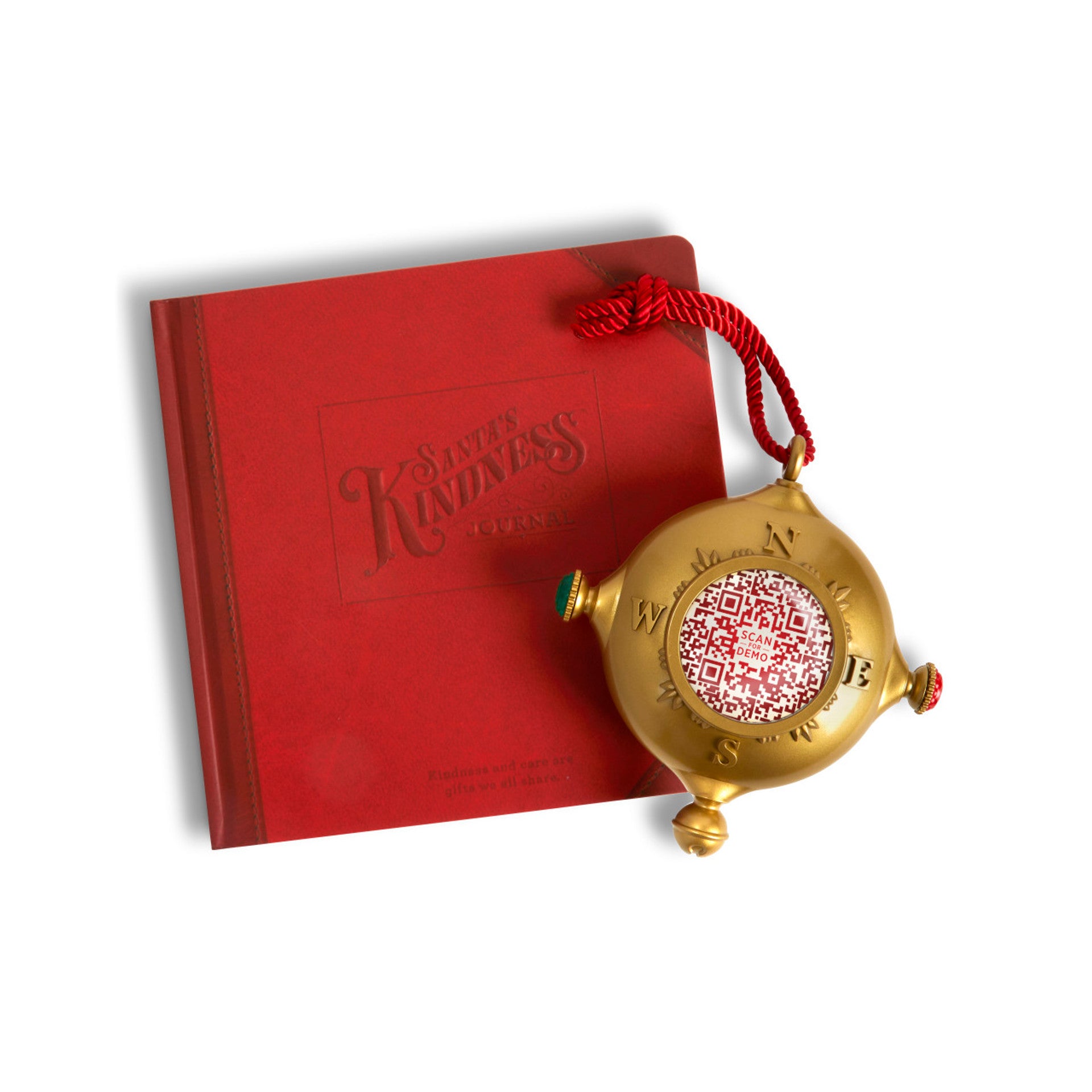 Santa's Kindness Ornament & Journal - Born Childrens Boutique