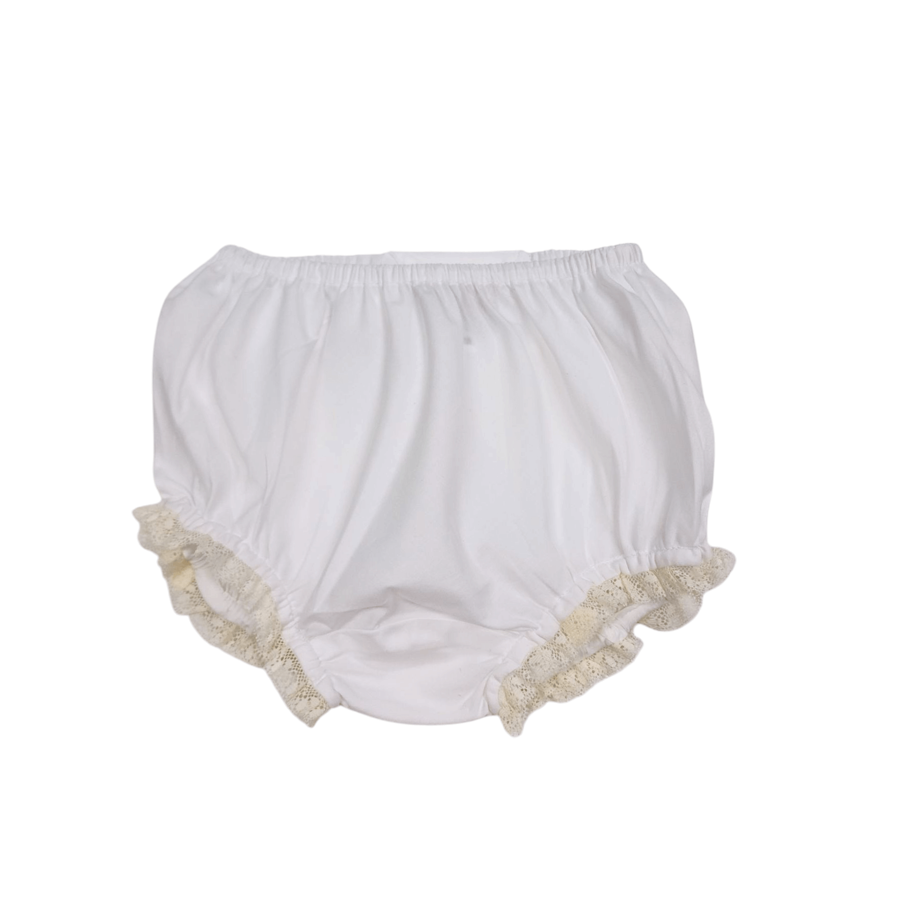 Landon Diaper Cover - Ecru Lace - Born Childrens Boutique