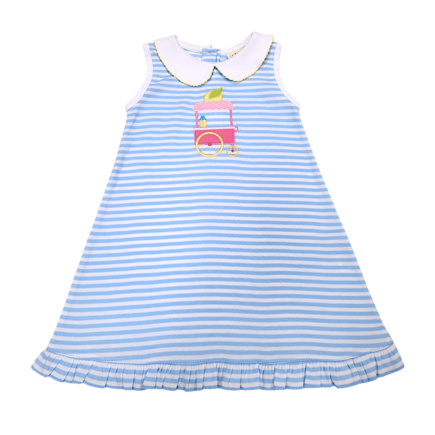 Ruffle Dress Lemonade Cart - Born Childrens Boutique