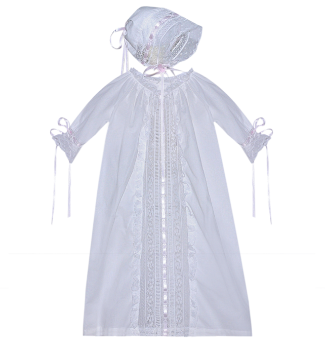 Shiloh Daygown - Pink - Born Childrens Boutique