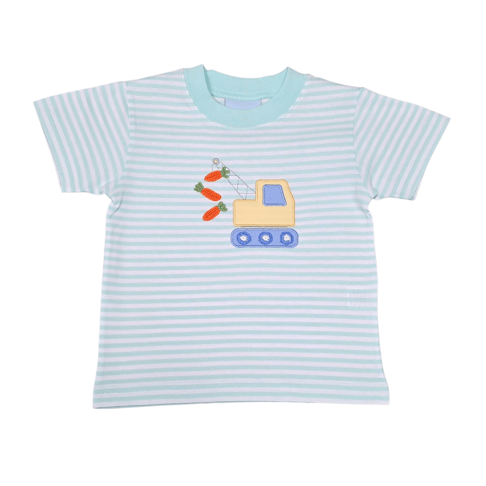 Boy Easter Crane Shirt - Born Childrens Boutique