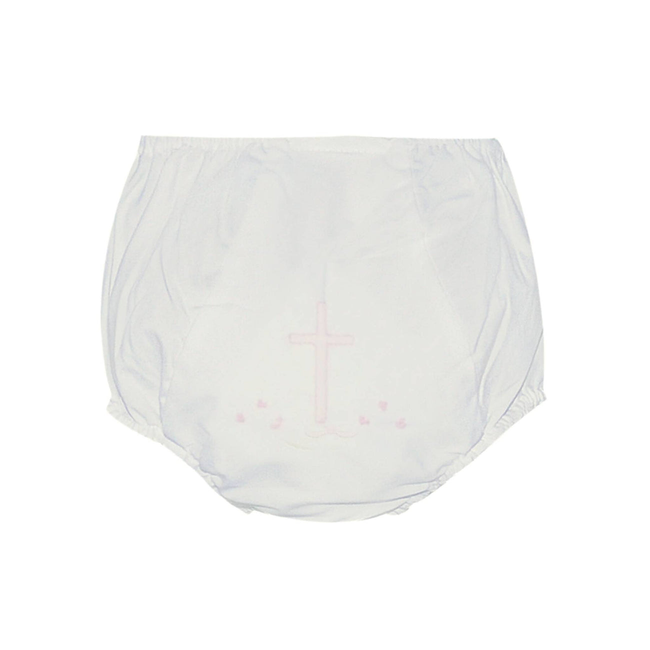 Landon Diaper Cover - Pink Cross - Born Childrens Boutique