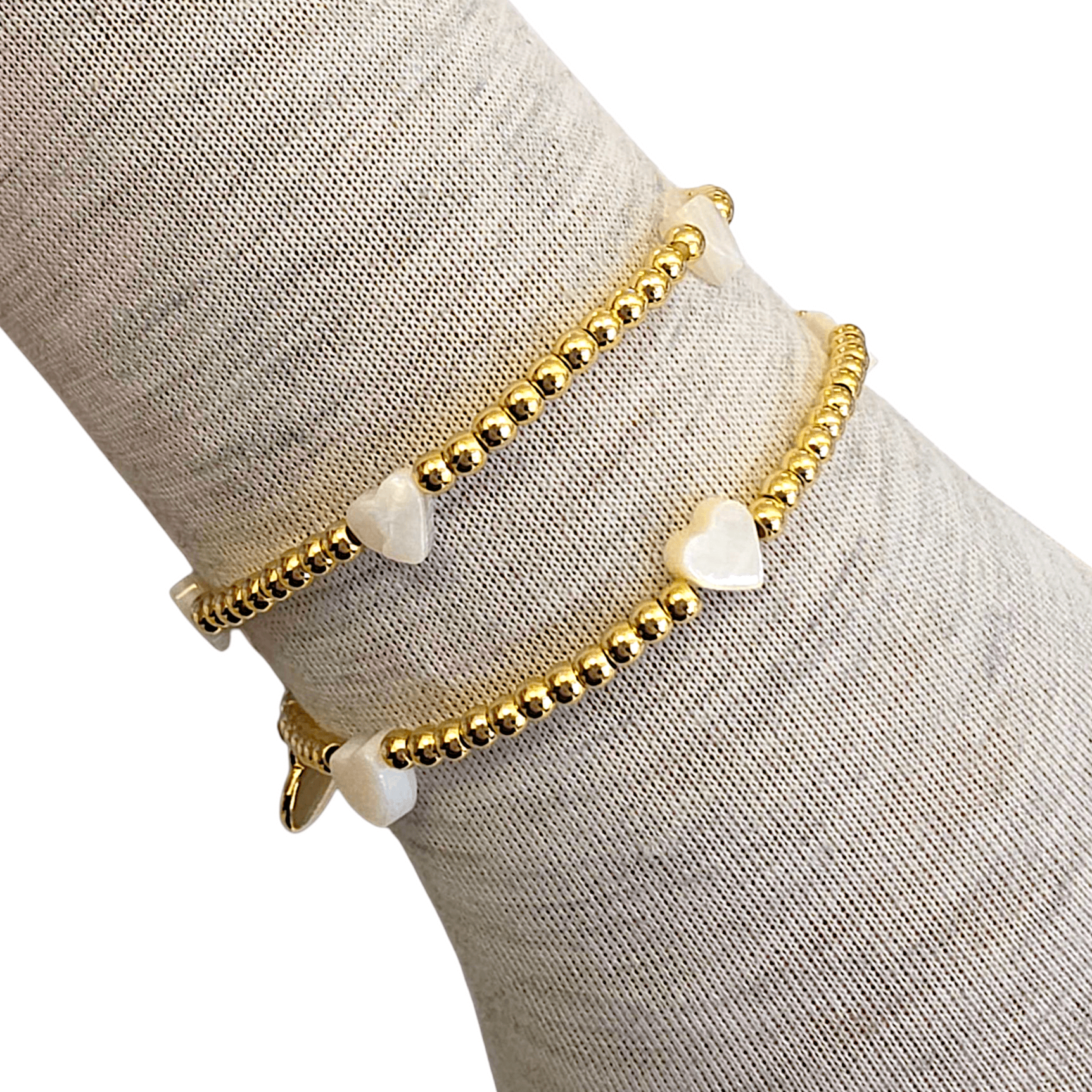 Heart Charm Bracelet - Born Childrens Boutique