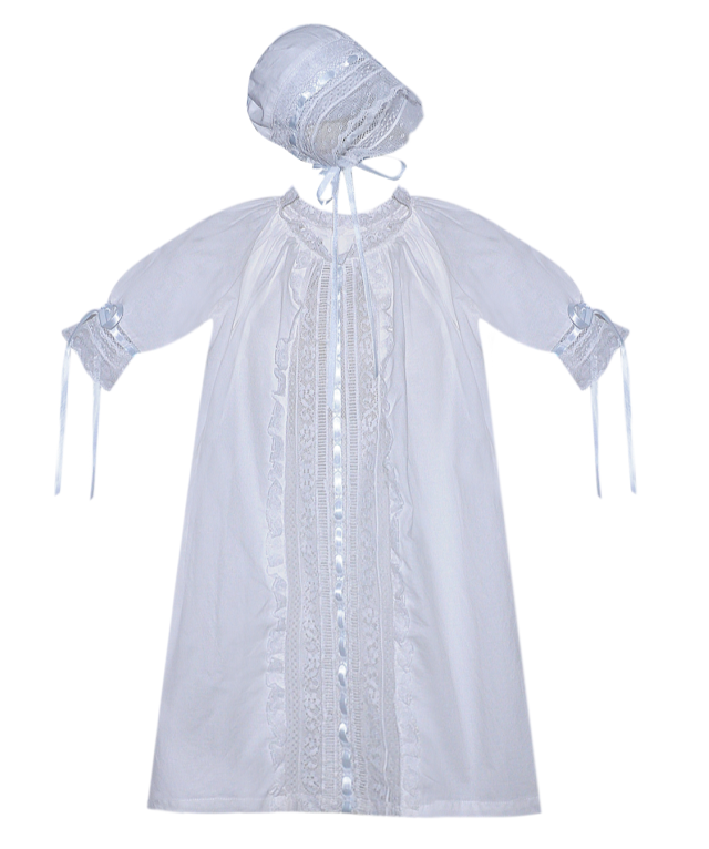 Shiloh Daygown - Blue - Born Childrens Boutique
