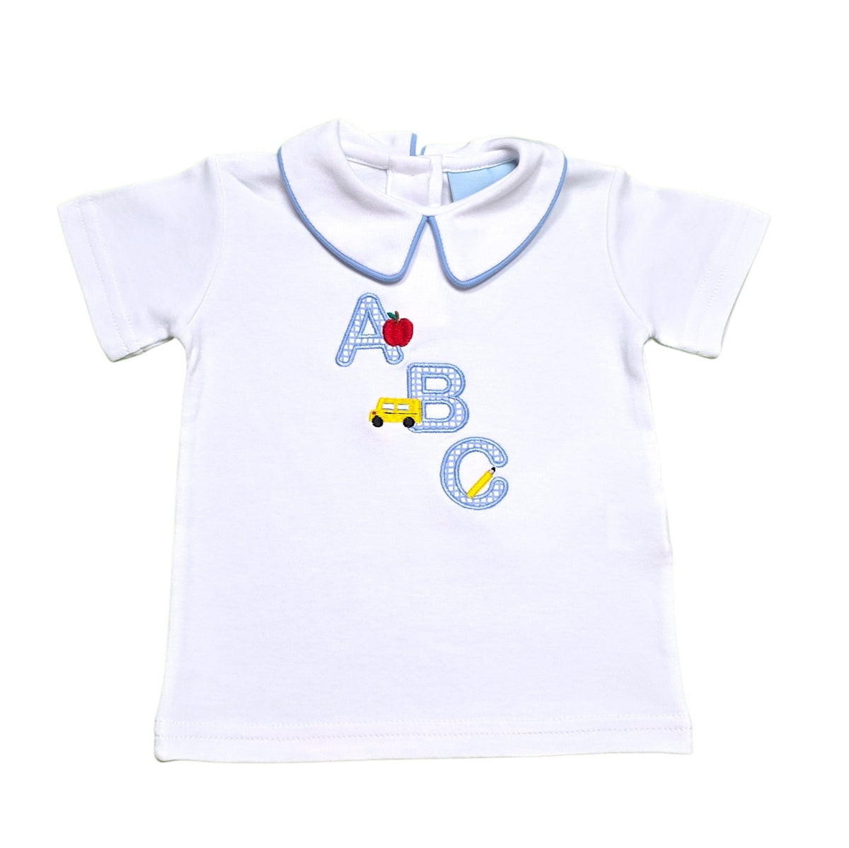 ABC PP Collar Boy Shirt - Born Childrens Boutique