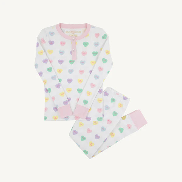 Sara Janes Sweet Dreams Set - We Heart You (Palm Beach Pink) with Palm Beach Pink - Born Childrens Boutique