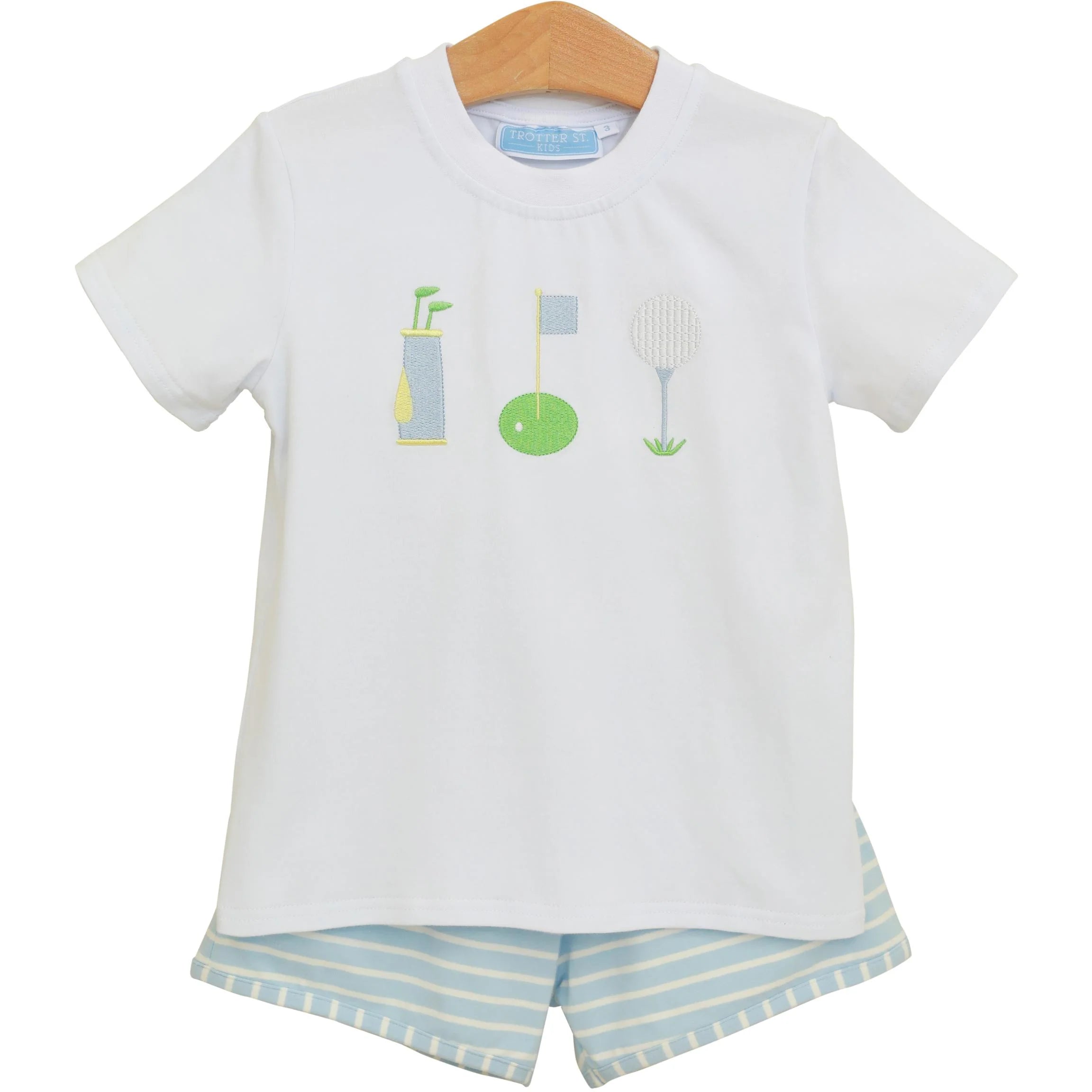 Tee Time Short Set - Born Childrens Boutique
