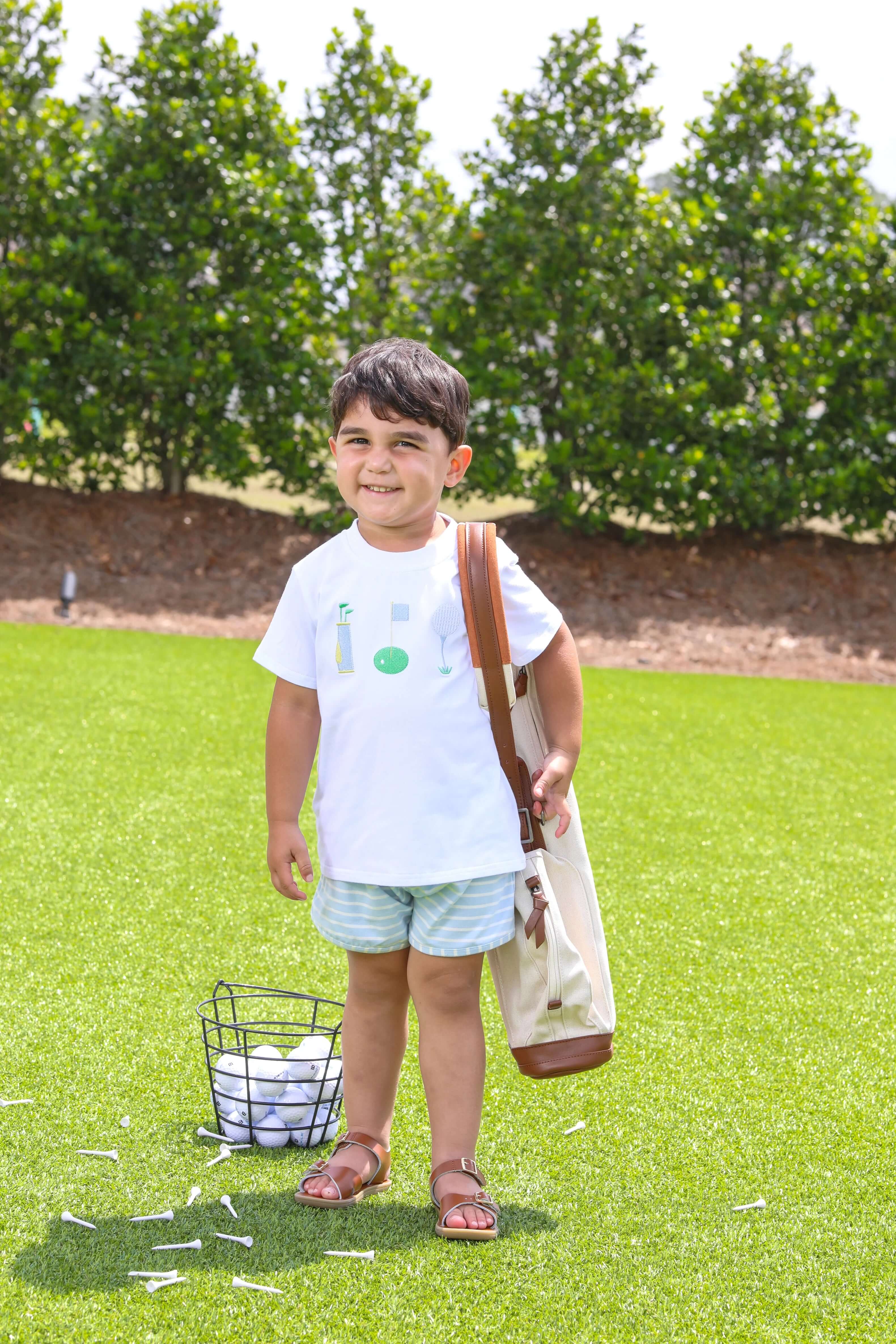 Tee Time Short Set - Born Childrens Boutique