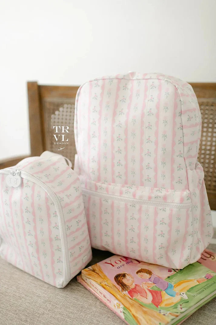 Bring it Lunch Ribbon Floral Pink - Born Childrens Boutique