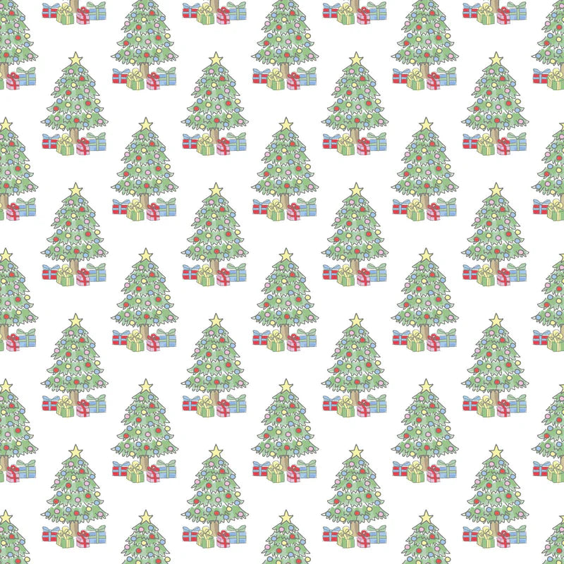 Grayson Pajama Pant Set - Under the Christmas Tree - Born Childrens Boutique
