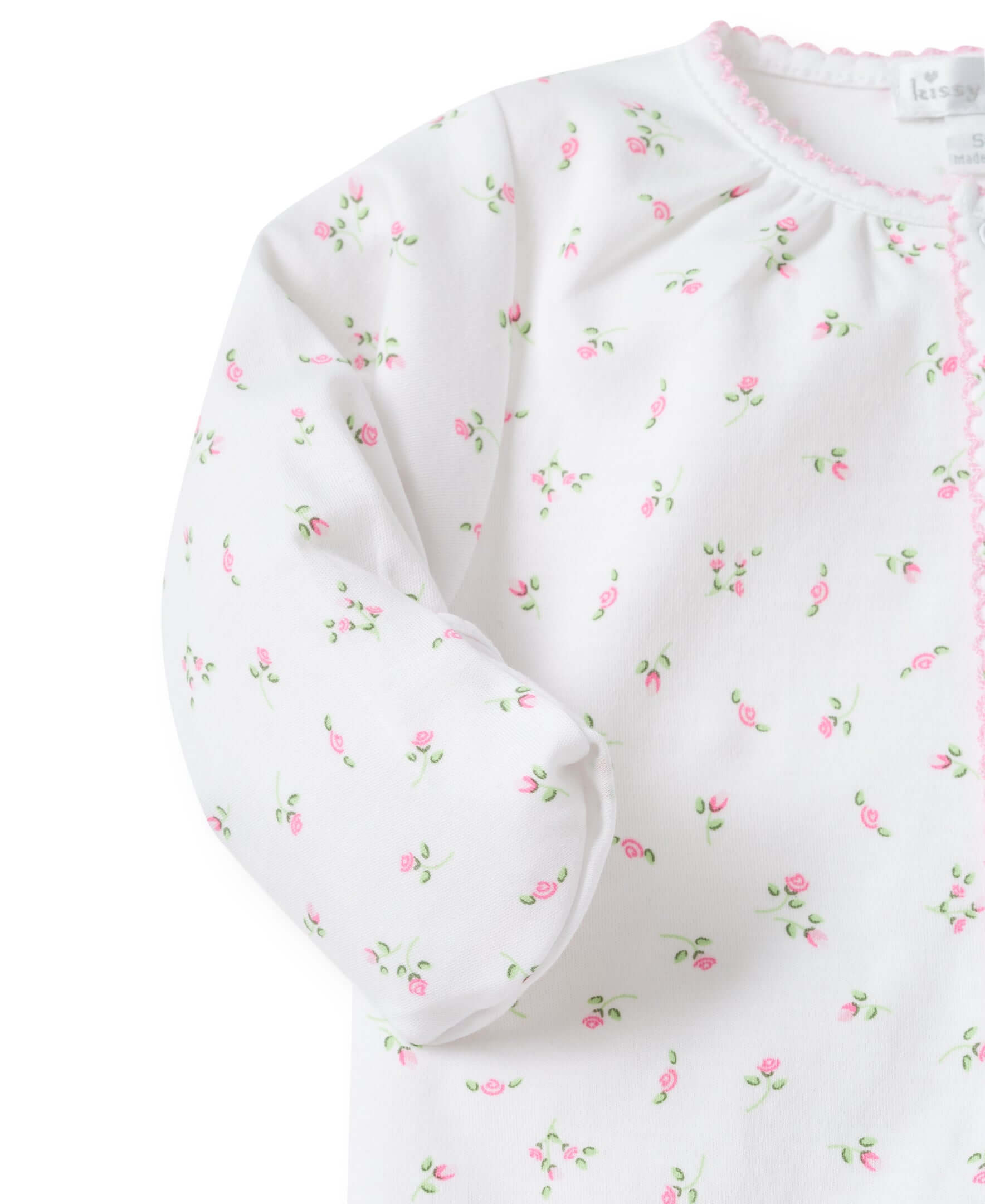 Garden Roses Print Converter Gown - Born Childrens Boutique