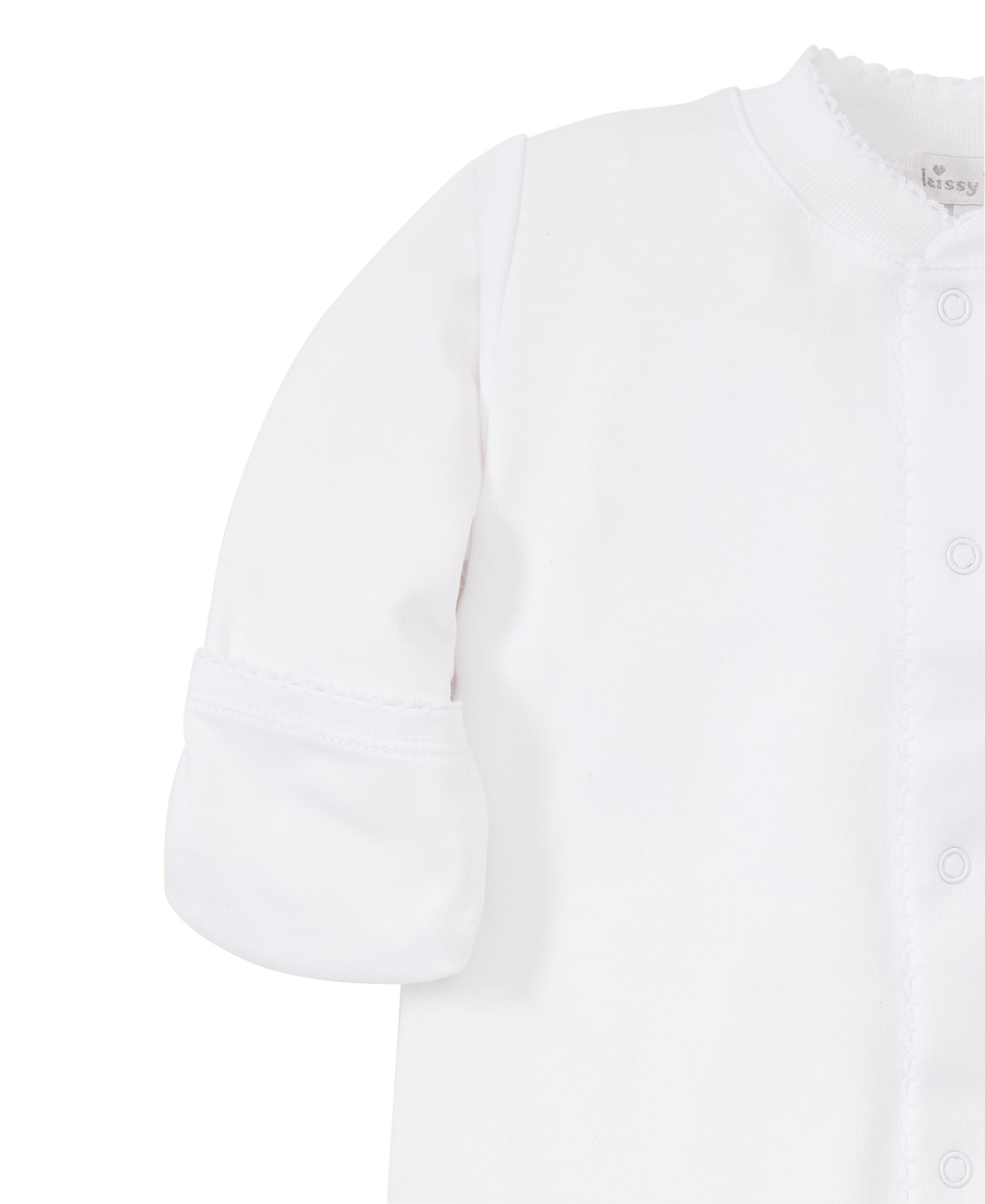 Basic Converter Gown White Trim - Born Childrens Boutique