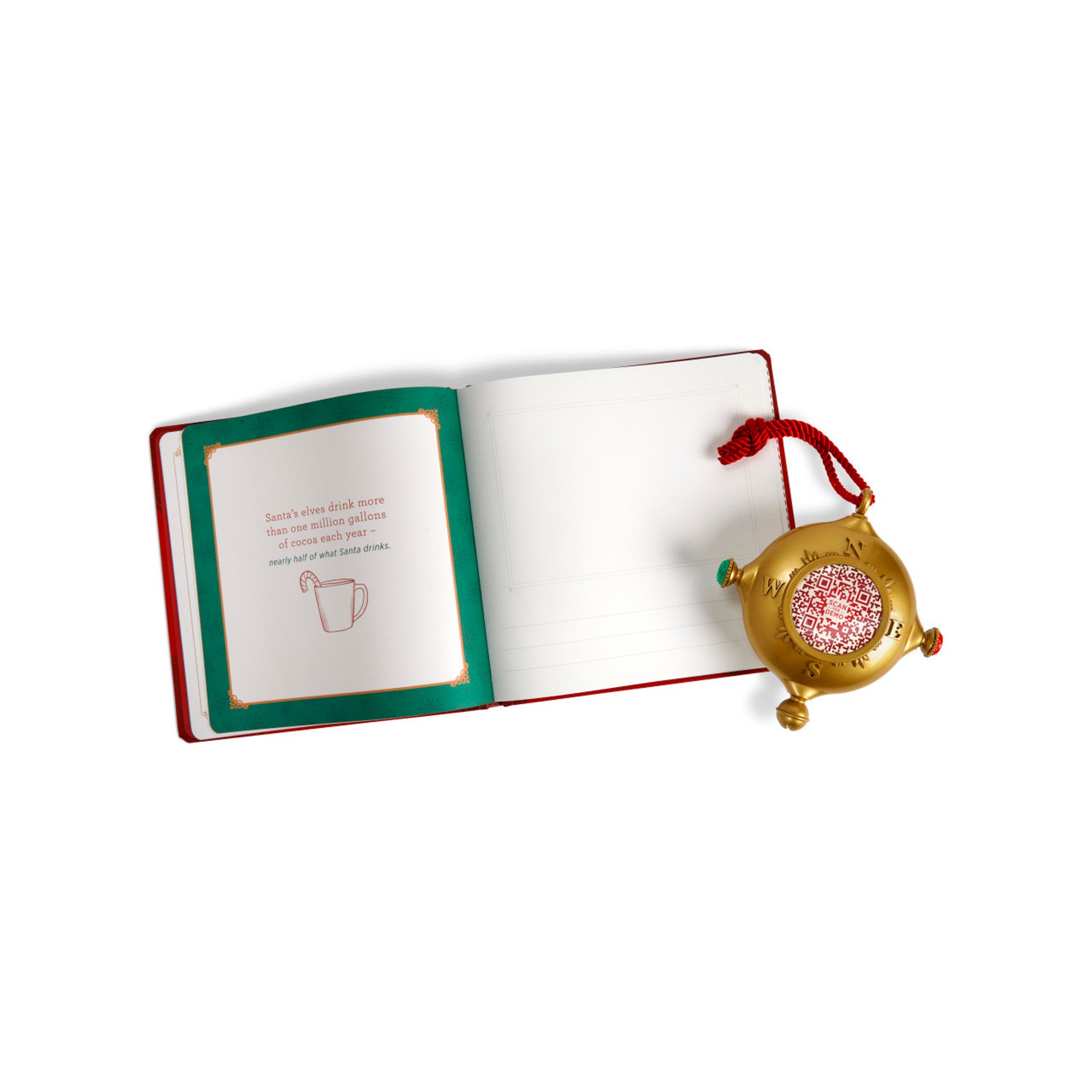 Santa's Kindness Ornament & Journal - Born Childrens Boutique