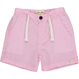 Crew Pink Seersucker Shorts - Born Childrens Boutique