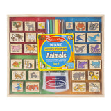 Deluxe Wooden Stamp Set - Animals - Born Childrens Boutique