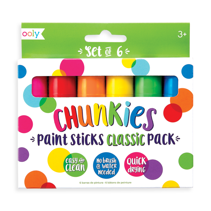 Chunkies Paint Sticks - Set of 6 - Born Childrens Boutique