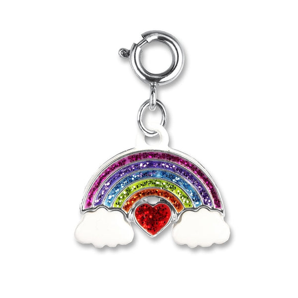 Charm It!, Glitter Rainbow Charm - Born Childrens Boutique