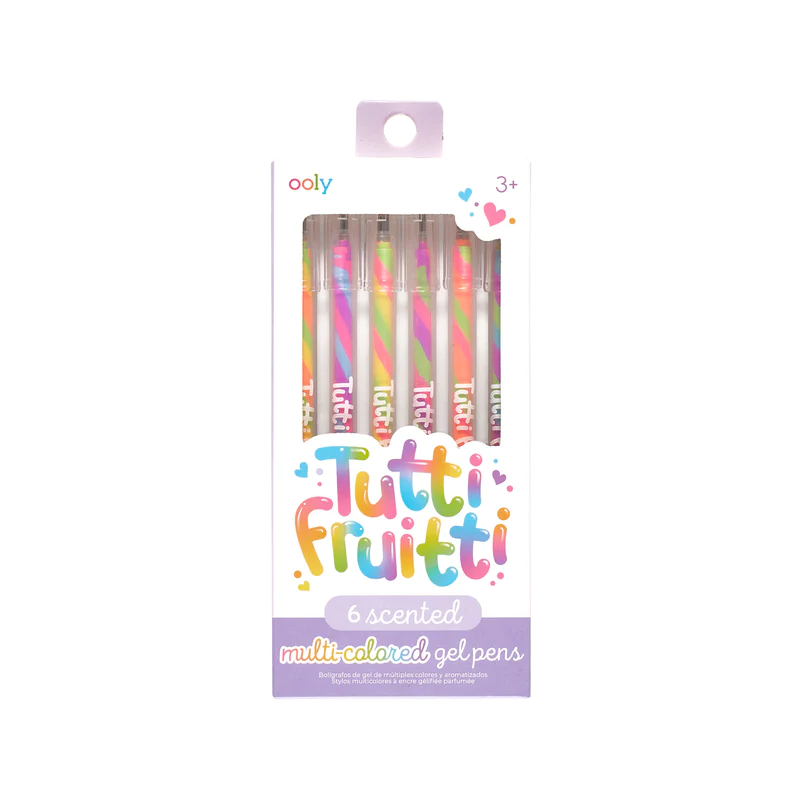 Tutti Fruitti Scented Colored Gel Pens Set of 6 - Born Childrens Boutique