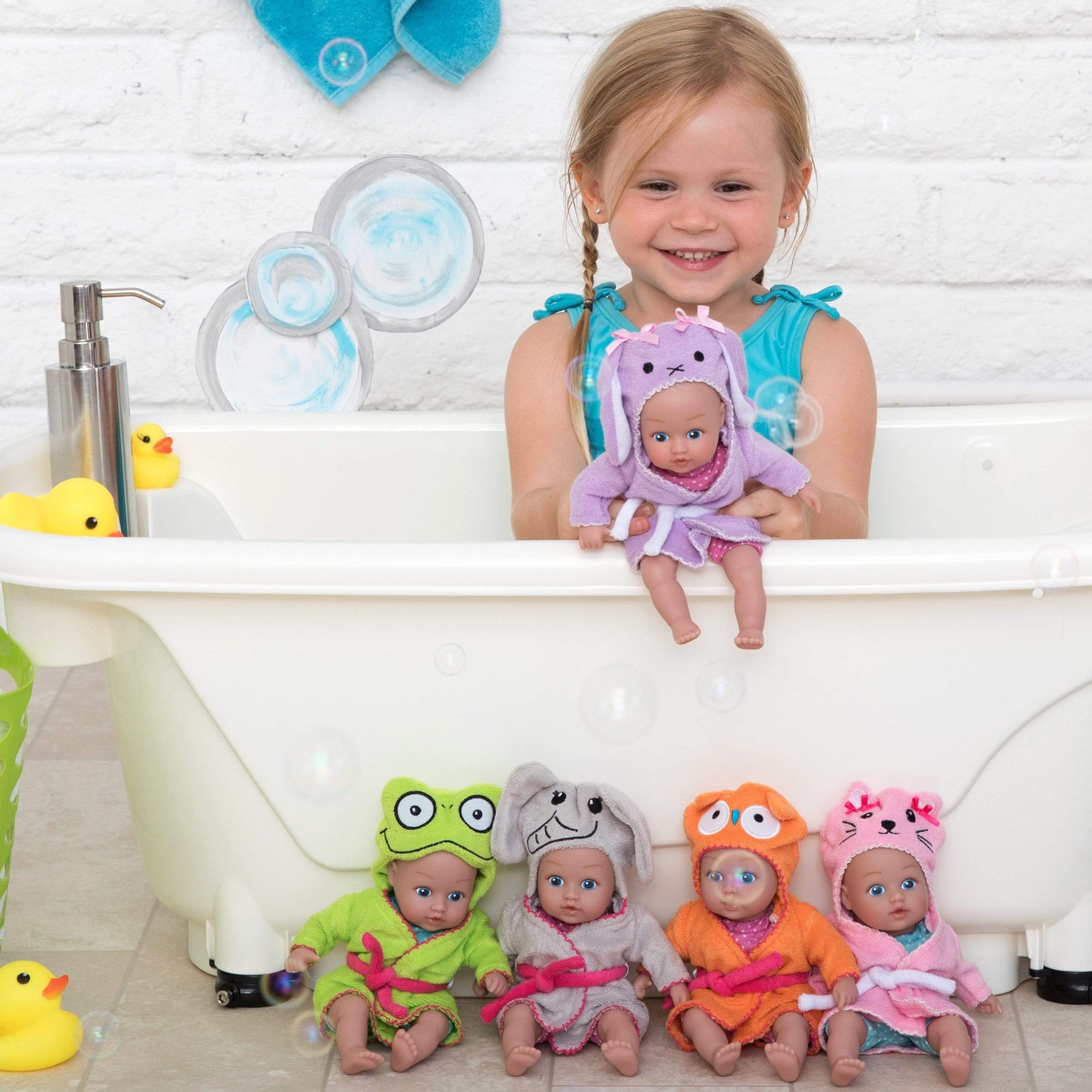 Bath Time Baby Tots - Bunny - Born Childrens Boutique