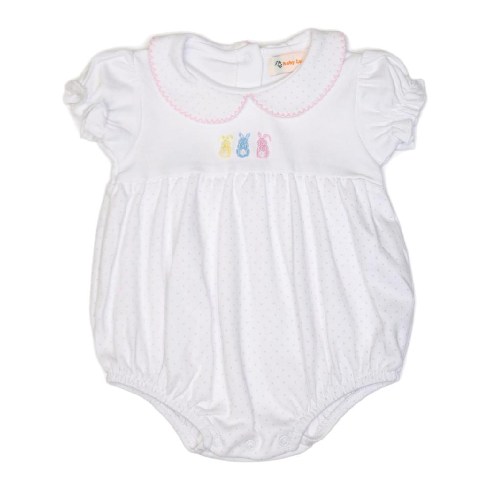 Three Knot Bunnies Pink Dot Bubble - Born Childrens Boutique