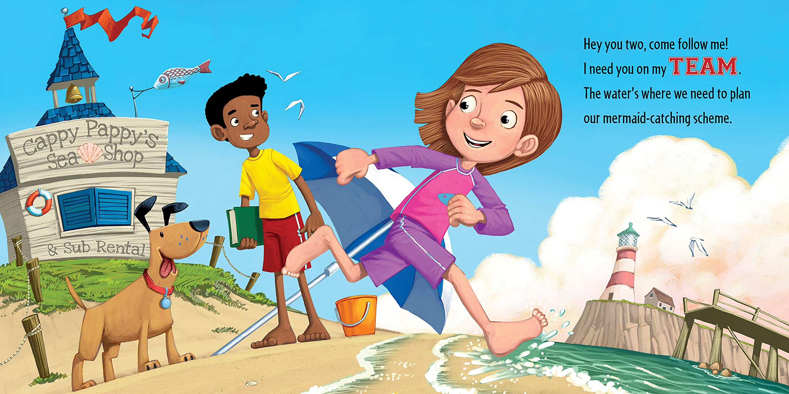 How to Catch a Mermaid (Hard Cover) - Born Childrens Boutique
