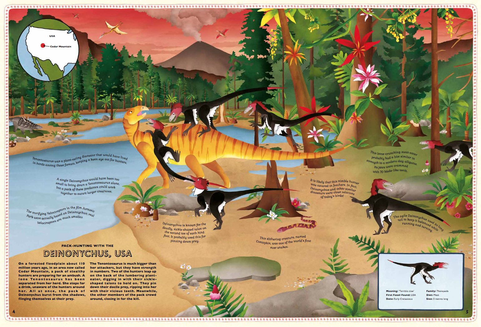 Atlas of Dinosaur Adventures - Born Childrens Boutique