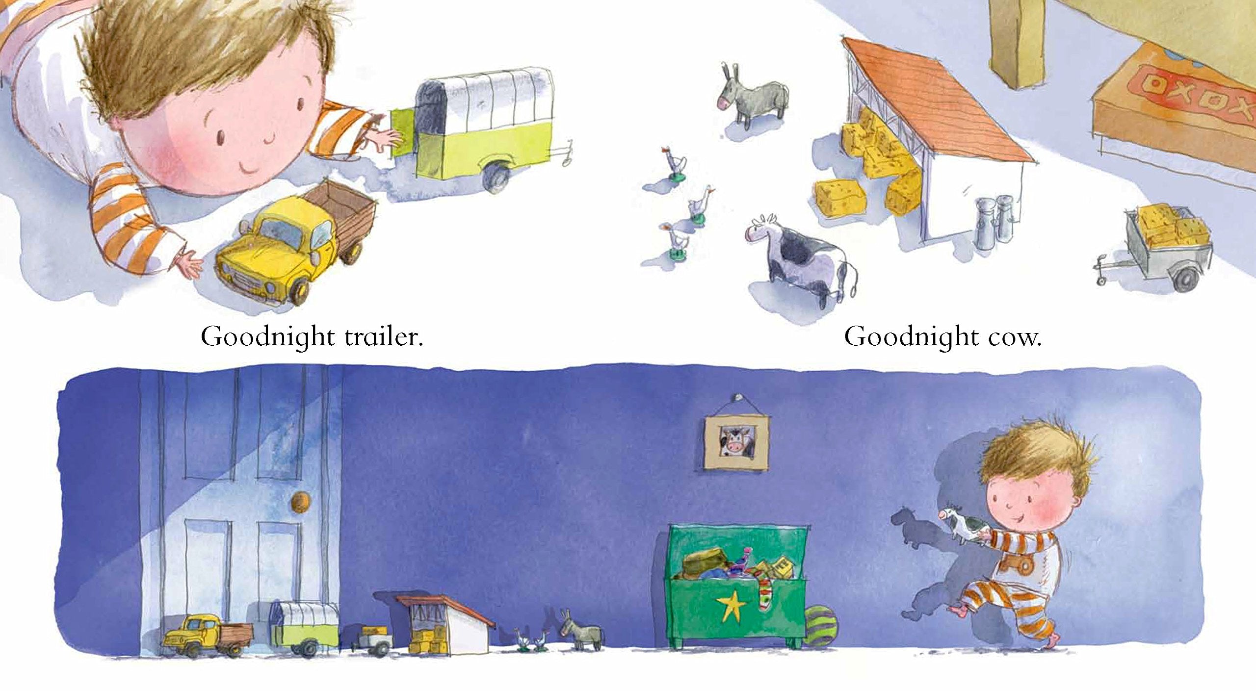 Goodnight Tractor - Born Childrens Boutique