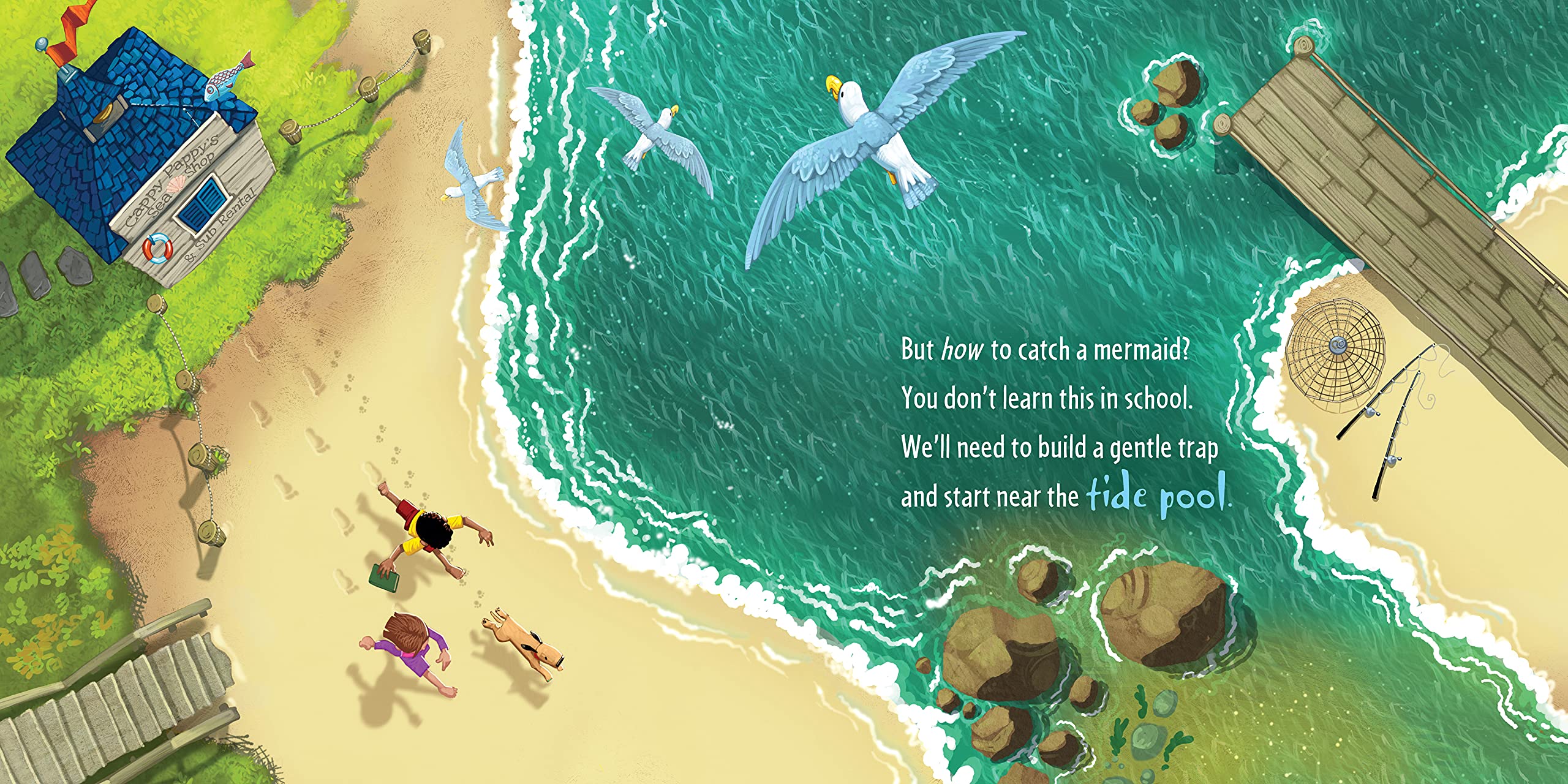 How to Catch a Mermaid (Hard Cover) - Born Childrens Boutique