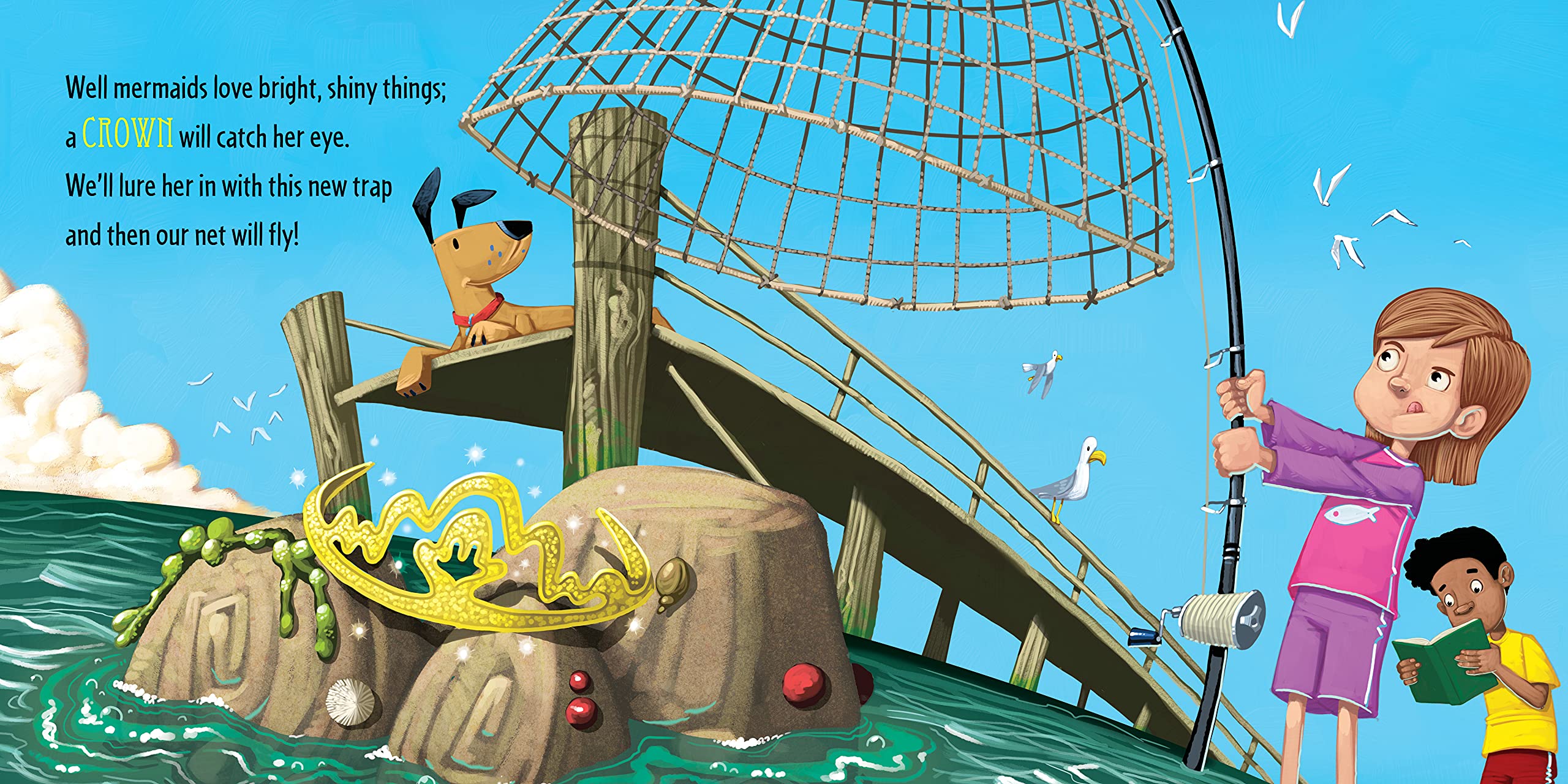 How to Catch a Mermaid (Hard Cover) - Born Childrens Boutique