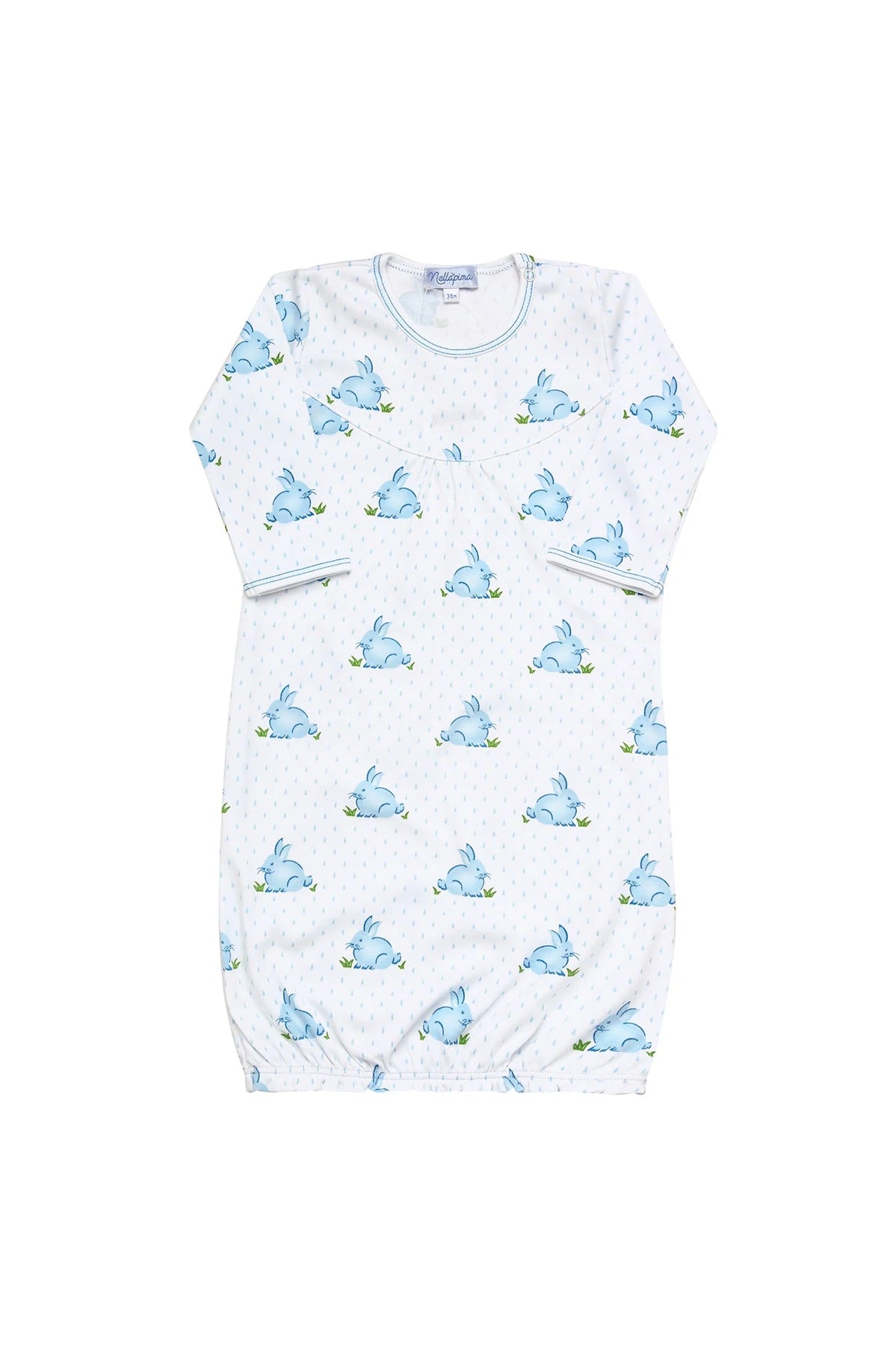 Blue Bunny Gown - Born Childrens Boutique