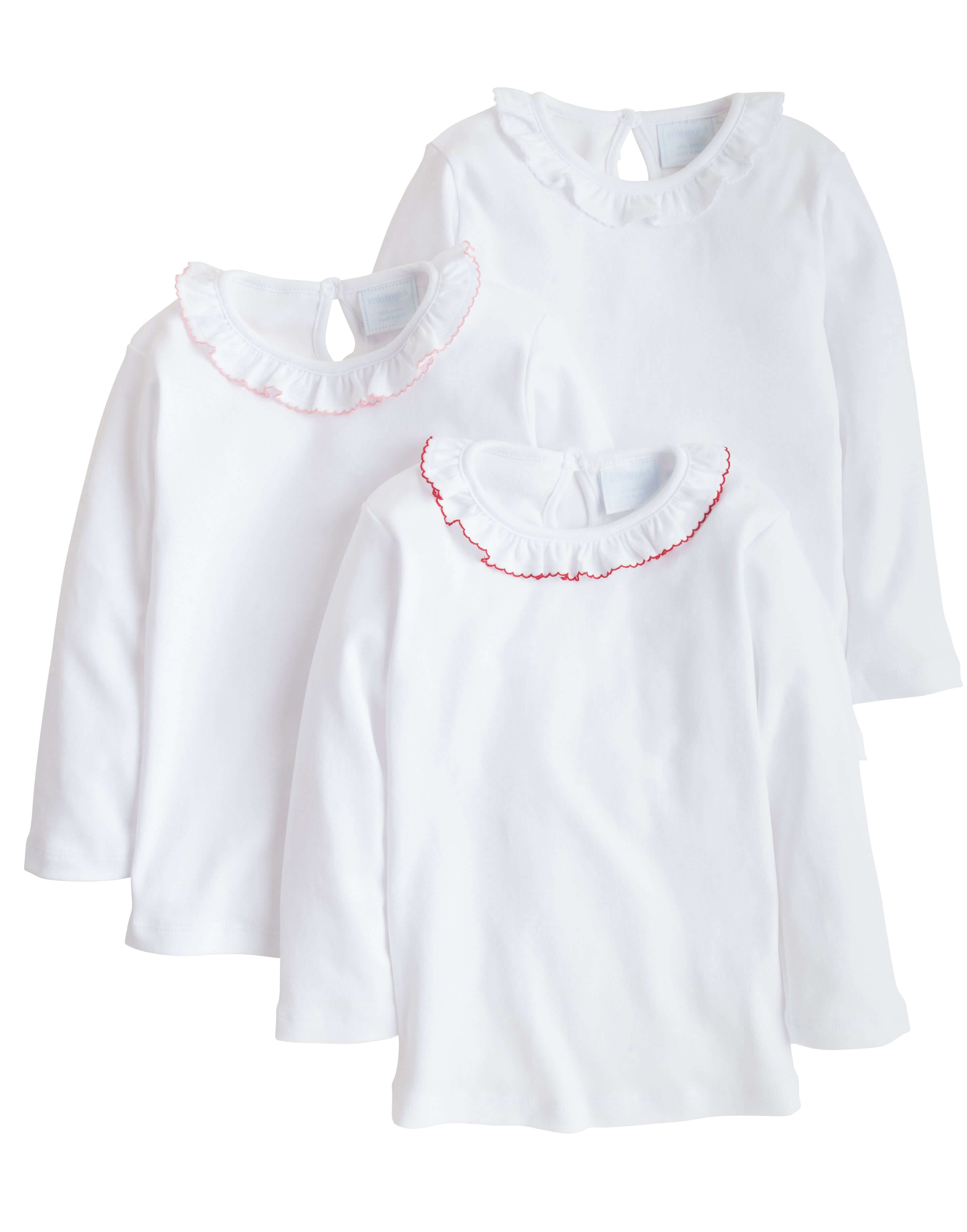 Caroline Knit Blouse - White - Born Childrens Boutique