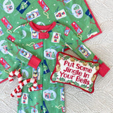 Knox's Night Night Need A Little Christmas (Blue) With Richmond Red - Born Childrens Boutique