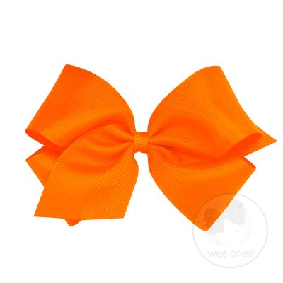 Wee Ones Orange Bow - Born Childrens Boutique
