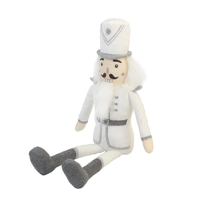 Mon Ami The Nutcracker Shelf Sitter - White - Born Childrens Boutique