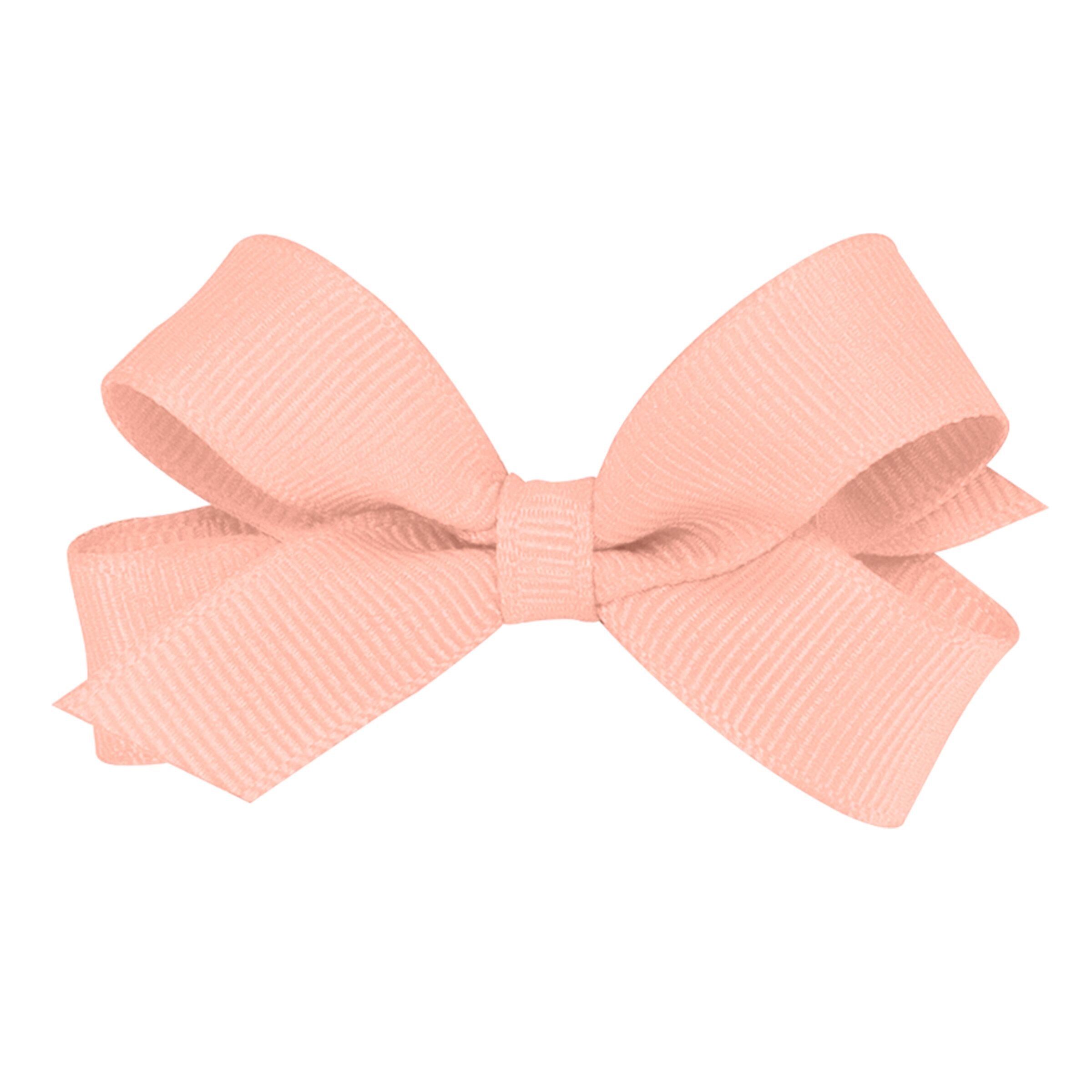 Wee Ones Light Coral Bow - Born Childrens Boutique