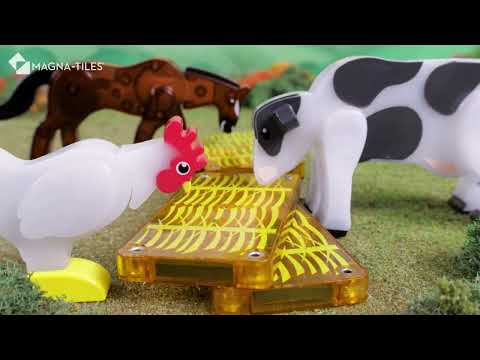 Magna-Tiles Farm Animals