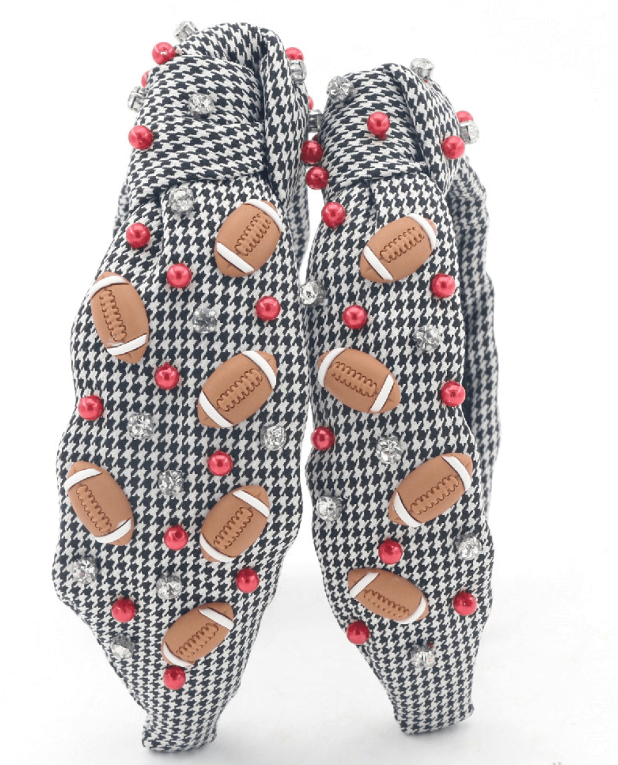 Poppyland Alabama Houndstooth Adult Headband - Born Childrens Boutique