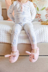 Sara Jane's Sweet Dream Set Boardwalk Bunny With Palm Beach Pink - Born Childrens Boutique