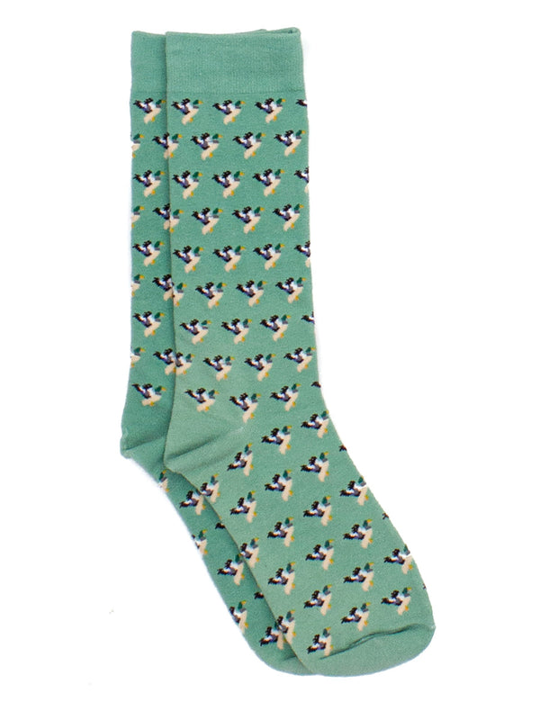 Lucky Duck Sock, Breaking Water - Born Childrens Boutique