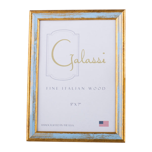 Traditional Blue/Gold Frame - Born Childrens Boutique