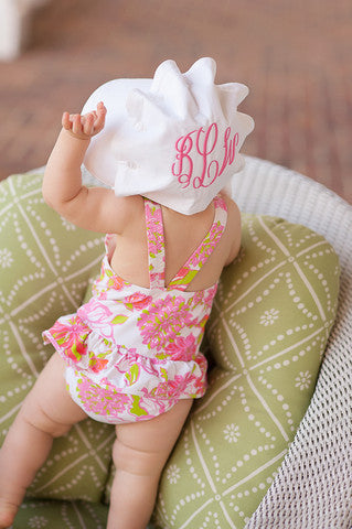 Beaufort Bonnet Worth Avenue White - Born Childrens Boutique